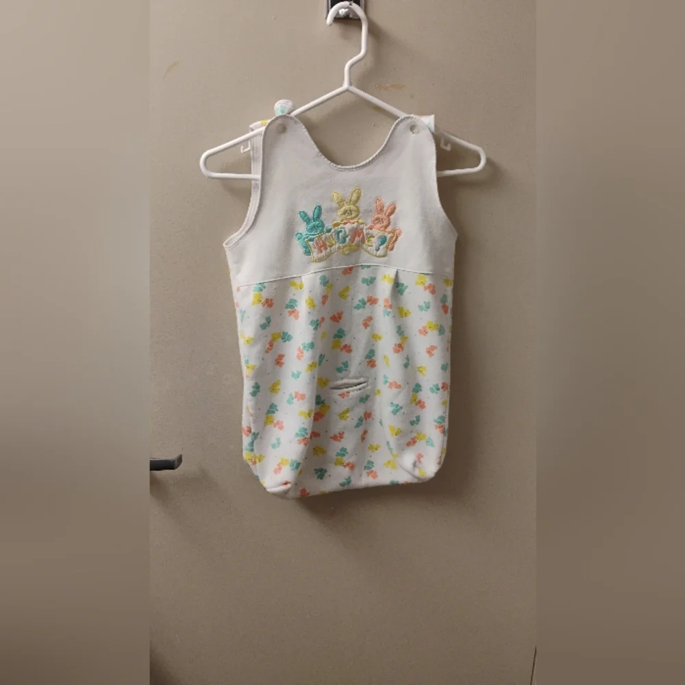 Vintage 1980s 1990s Hug Me Bunny Car Seat Sleep Sack